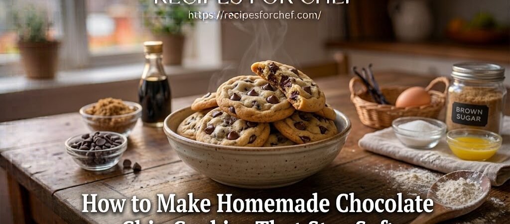 How to Make Homemade Chocolate Chip Cookies That Stay Soft?