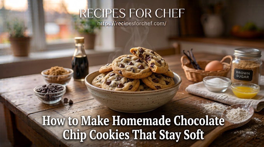 How to Make Homemade Chocolate Chip Cookies That Stay Soft?