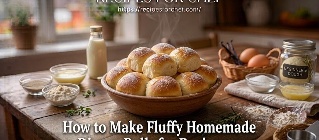 How to Make Fluffy Homemade Dinner Rolls for Beginners?