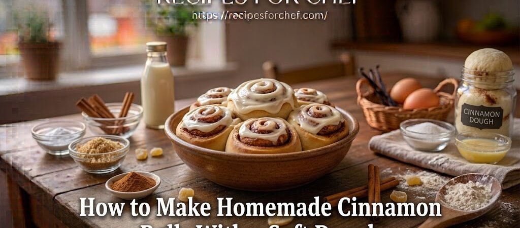 How to Make Homemade Cinnamon Rolls With a Soft Dough?